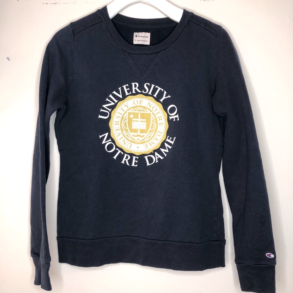 Champion Notre Dame University Crewneck, SM
